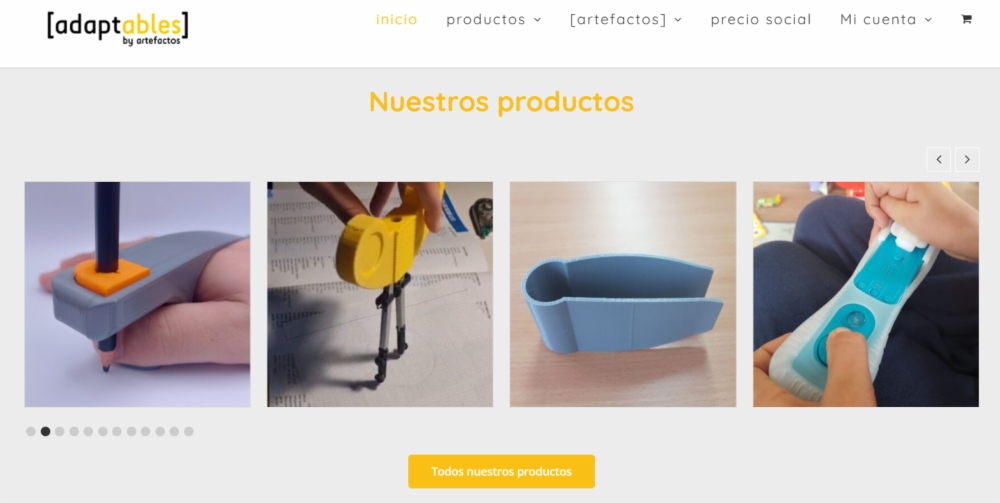 El primer repositorio de Productos de Apoyo testeados ha llegado: [adaptables]