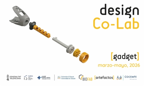 Lanzamos «DESIGN CO-LAB [gadget]»: co-creación de prótesis innovadoras